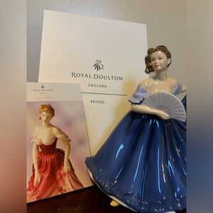 Royal Doulton Petite collection “Elaine” always kept in a box.